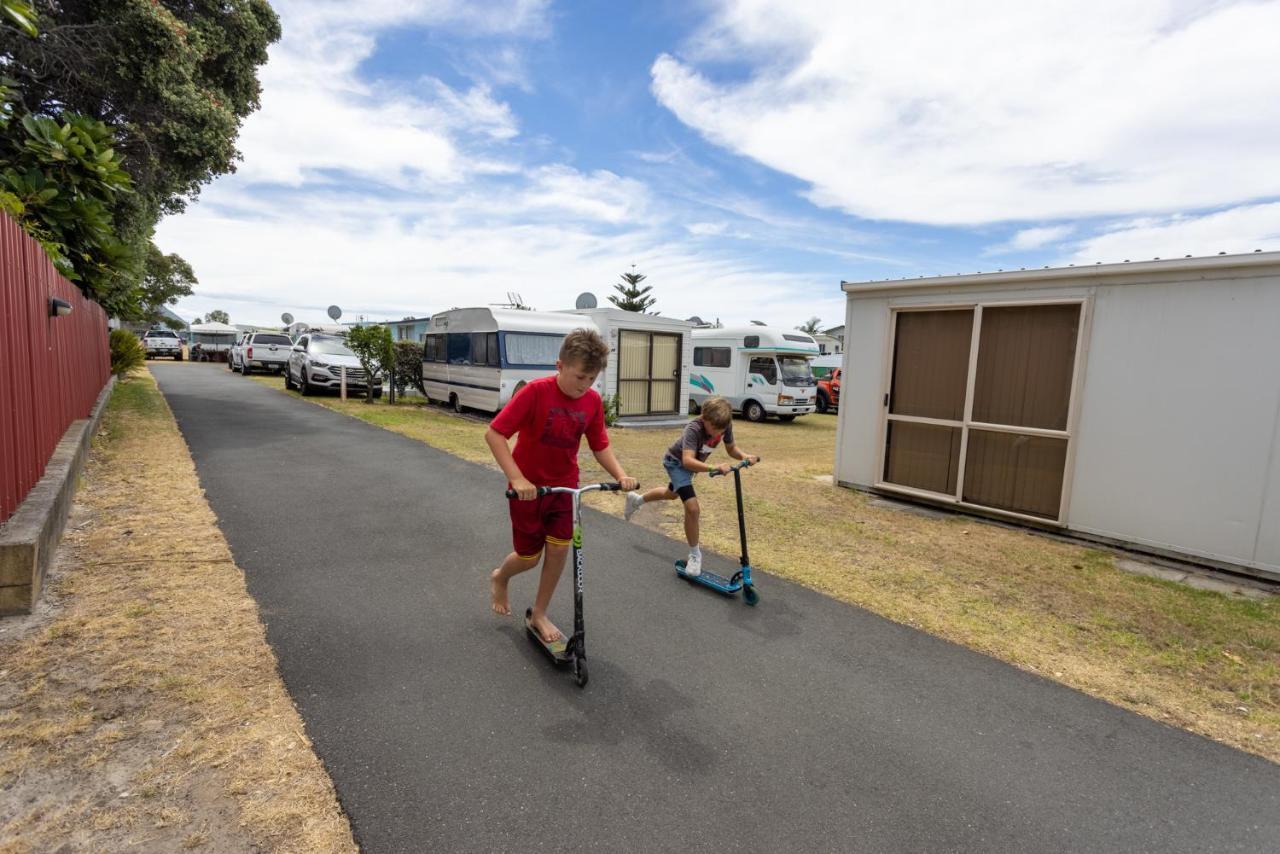 Cosy Corner Holiday Park Mount Maunganui Bagian luar foto